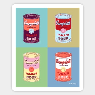 Campbell soup Sticker